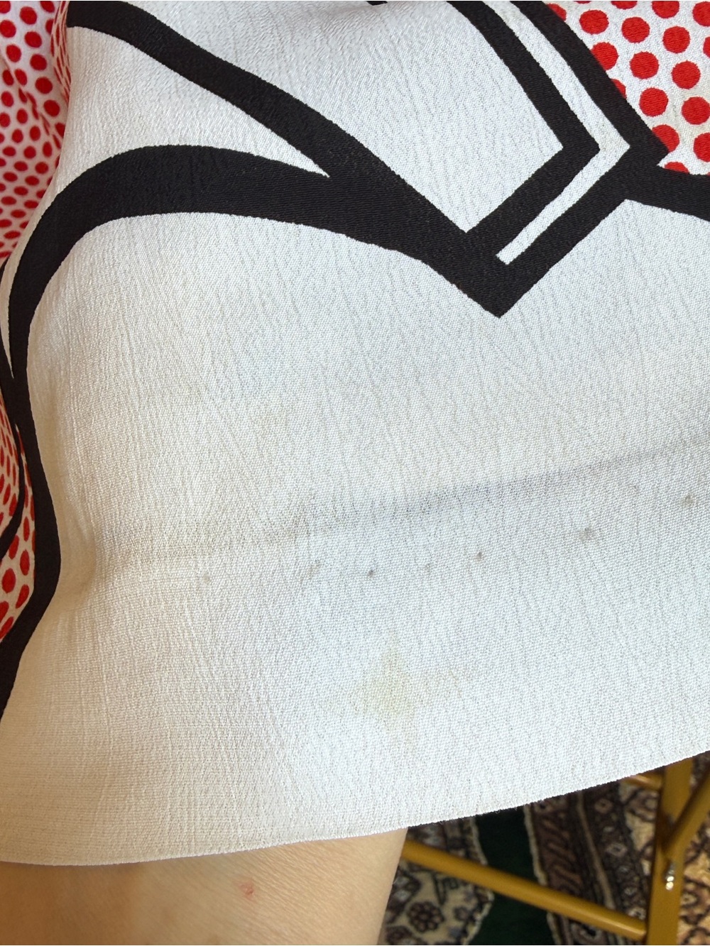 Vintage Lichtenstein Pop Up Skirt, Rare - Picture 5 of 8